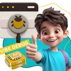 Тестирование & Vibe Debug. Охотники за багами - КИБЕРшкола программирования для детей, компьютерные курсы для школьников, начинающих и подростков - KIBERone г. Обнинск