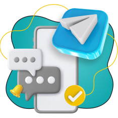 Создание Mini App для Telegram - КИБЕРшкола программирования для детей, компьютерные курсы для школьников, начинающих и подростков - KIBERone г. Обнинск