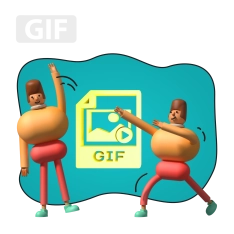 Gif-анимация - КИБЕРшкола программирования для детей, компьютерные курсы для школьников, начинающих и подростков - KIBERone г. Обнинск