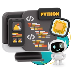 Мой первый сайт с мозгами: Python + AI - КИБЕРшкола программирования для детей, компьютерные курсы для школьников, начинающих и подростков - KIBERone г. Обнинск