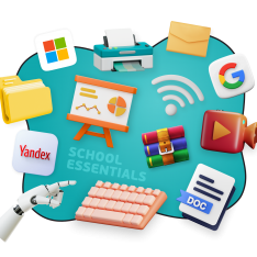 Цифровая база для школьника - КИБЕРшкола программирования для детей, компьютерные курсы для школьников, начинающих и подростков - KIBERone г. Обнинск