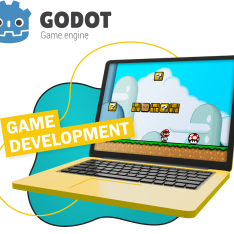 Godot.  Основа создания легендарных игр - КИБЕРшкола программирования для детей, компьютерные курсы для школьников, начинающих и подростков - KIBERone г. Обнинск