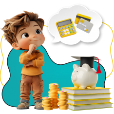 Финансовый интеллект вместе KIBERone - КИБЕРшкола программирования для детей, компьютерные курсы для школьников, начинающих и подростков - KIBERone г. Обнинск