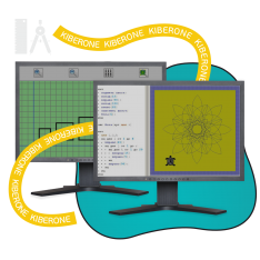 Исполнители чертежник и черепашка - КИБЕРшкола программирования для детей, компьютерные курсы для школьников, начинающих и подростков - KIBERone г. Обнинск