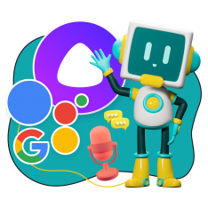 Голосовой помощник Алиса - КИБЕРшкола программирования для детей, компьютерные курсы для школьников, начинающих и подростков - KIBERone г. Обнинск