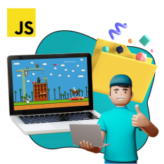 Программирование на JavaScript. Учимся создавать игры! - КИБЕРшкола программирования для детей, компьютерные курсы для школьников, начинающих и подростков - KIBERone г. Обнинск