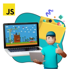JavaScript + AI. Проектное обучение + геймификация + AI-помощники - КИБЕРшкола программирования для детей, компьютерные курсы для школьников, начинающих и подростков - KIBERone г. Обнинск