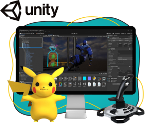 Мир трехмерных игр на Unity 3D - Школа программирования для детей, компьютерные курсы для школьников, начинающих и подростков - KIBERone г. Обнинск