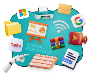 Цифровая база для школьника - КИБЕРшкола программирования для детей, компьютерные курсы для школьников, начинающих и подростков - KIBERone г. Обнинск